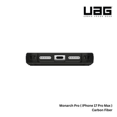 UAG - Monarch Pro Case For iPhone 17 Pro Max - Carbon Fiber