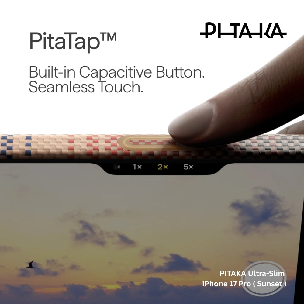 PITAKA - Ultra-Slim Case For iPhone 17 Pro - Sunset