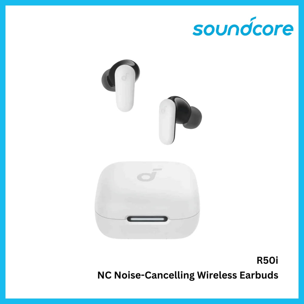 ANKER - SOUNDCORE R50i NC Noise-Cancelling Wireless Earbuds - White