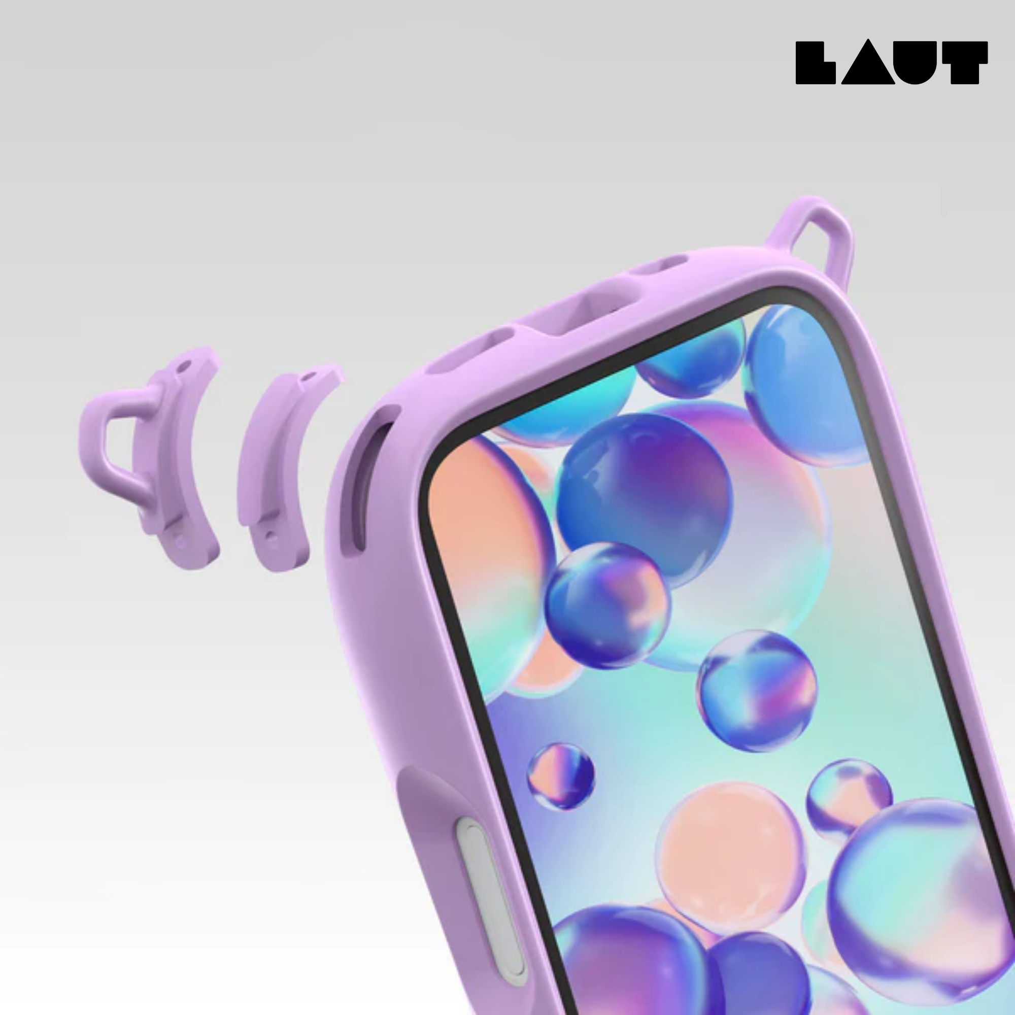 LAUT POP LOVIE iPhone 16 Pro Case - Lovely Purple