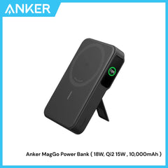 ANKER - MagGo 10000mAh 15W Magnetic Power Bank - Black