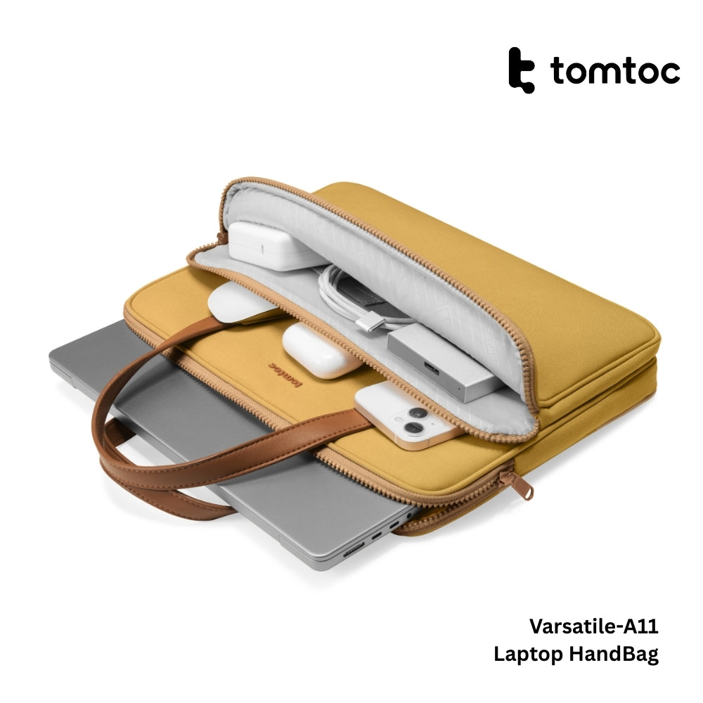 Tomtoc - Versatile-A11 Laptop Handbag ( 13.5 -14 Inch ) - Yellow