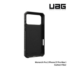 UAG - Monarch Pro Case For iPhone 17 Pro Max - Carbon Fiber