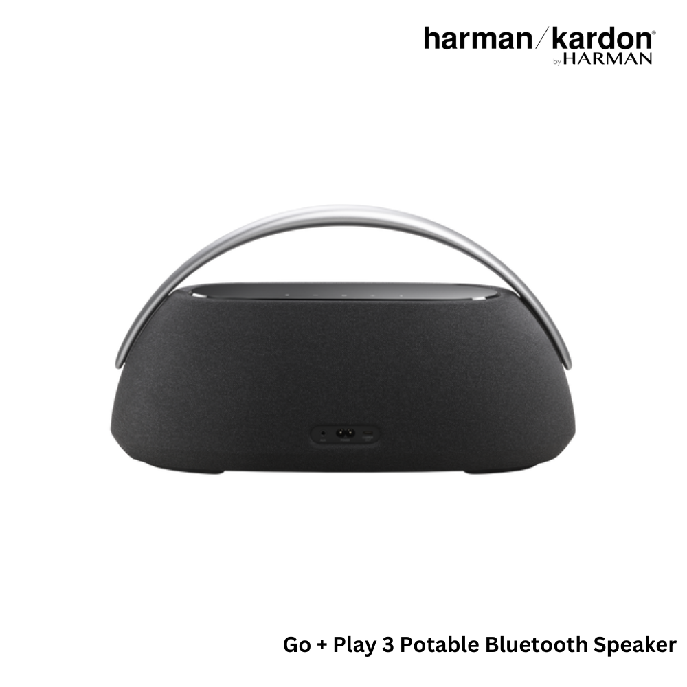 Harman Kardon Go + Play 3 Portable Bluetooth Speaker - Black