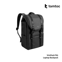 TOMTOC - VintPack-TA1 Laptop Back ( 15.6 Inch / 22L ) - Dark
