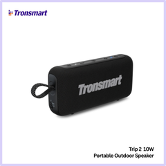 TRONSMART - Trip 2 10W Portable Bluetooth Wireless Outdoor Speaker - Black