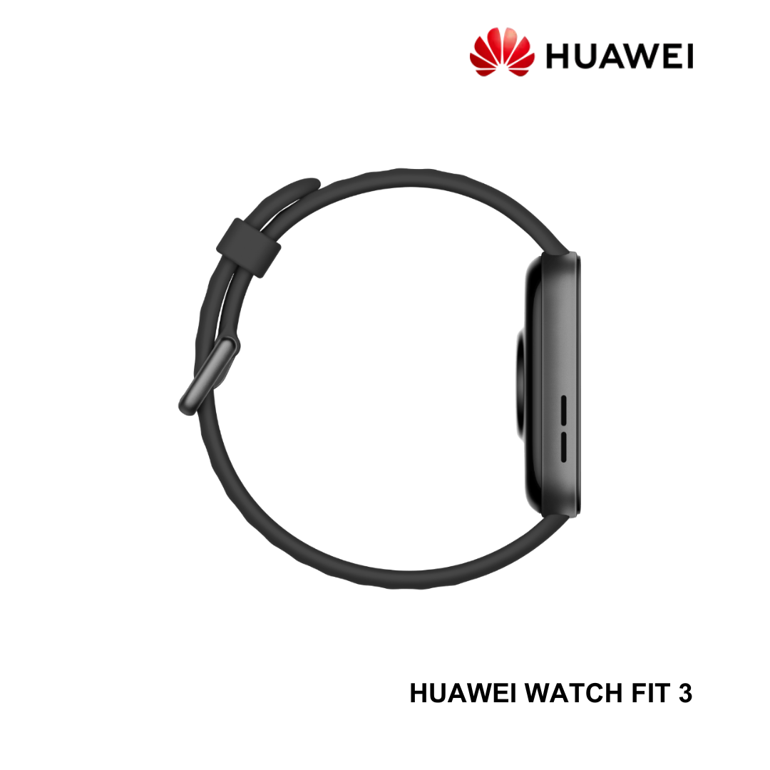 HUAWEI- Watch Fit 3 Smart Watch - Black