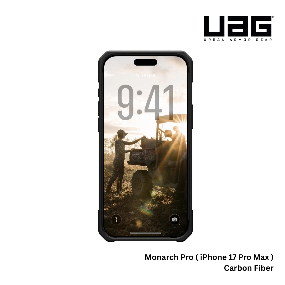 UAG - Monarch Pro Case For iPhone 17 Pro Max - Carbon Fiber