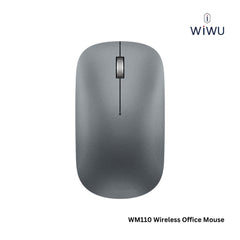 WIWU - WM110 Wireless Office Mouse (2.4G + Dual Bluetooth) - Tarnish