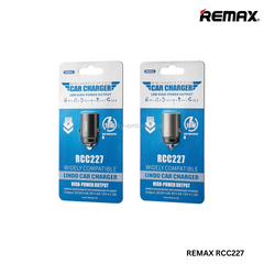 REMAX RCC227 Lindo Series Single USB Car Charger(18W) - Silver