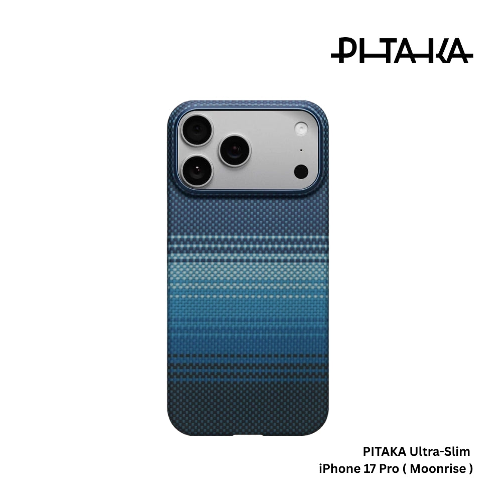 PITAKA - Ultra-Slim Case For iPhone 17 Pro - Moonrise