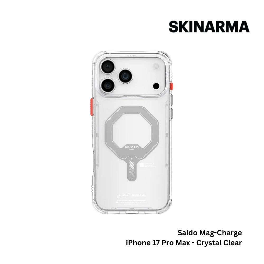Skinarma - Saido Magsafe Case For iPhone 17 Pro Max - Crystal Clear