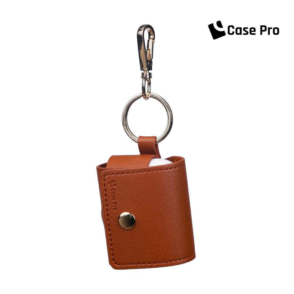 Case Pro (2nd Generation) Airpods Pro Leather Case-Brown