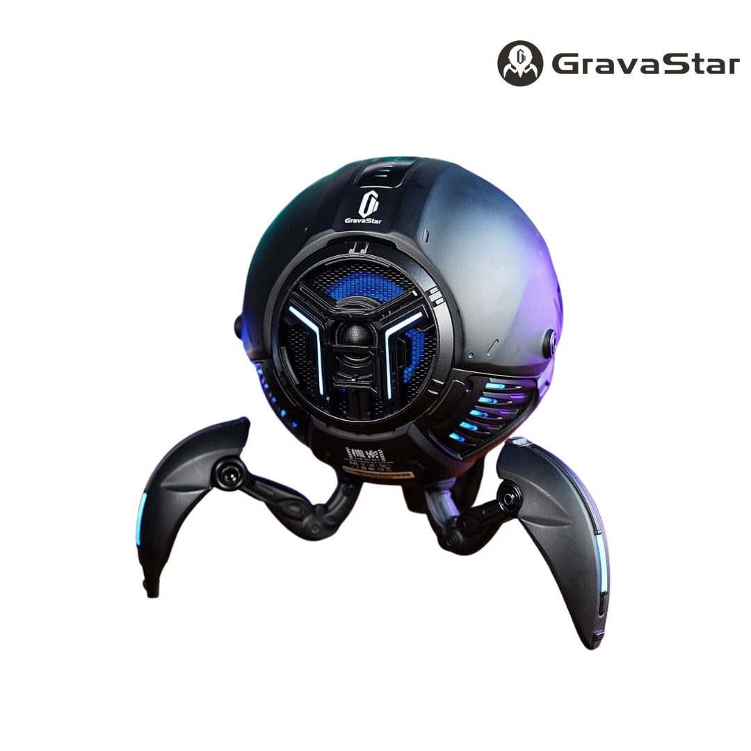 GravaStar Mars Pro Portable Bluetooth Speaker - Black