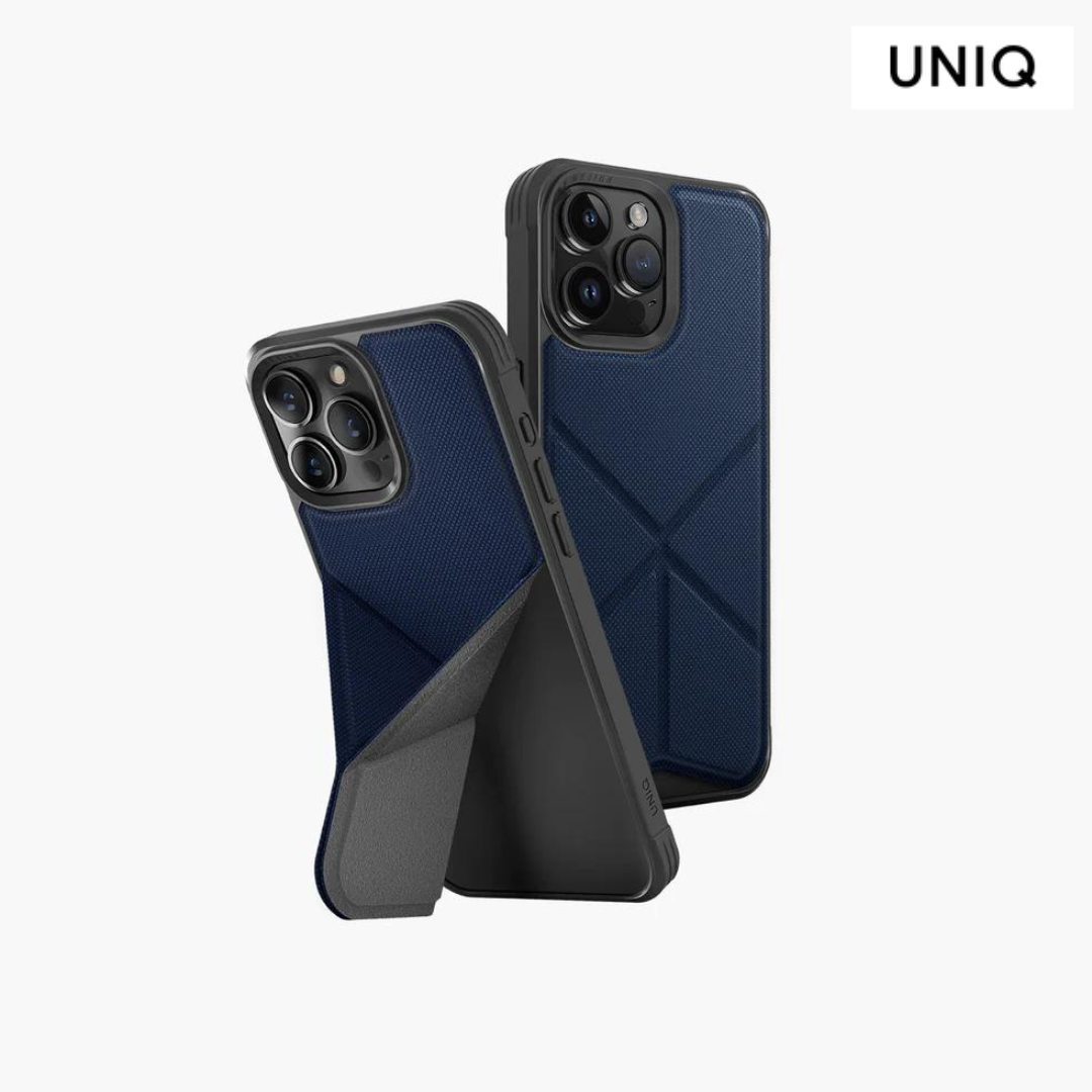 UNIQ iPhone 15 Pro Max Tronsforma Holder Case - Blue