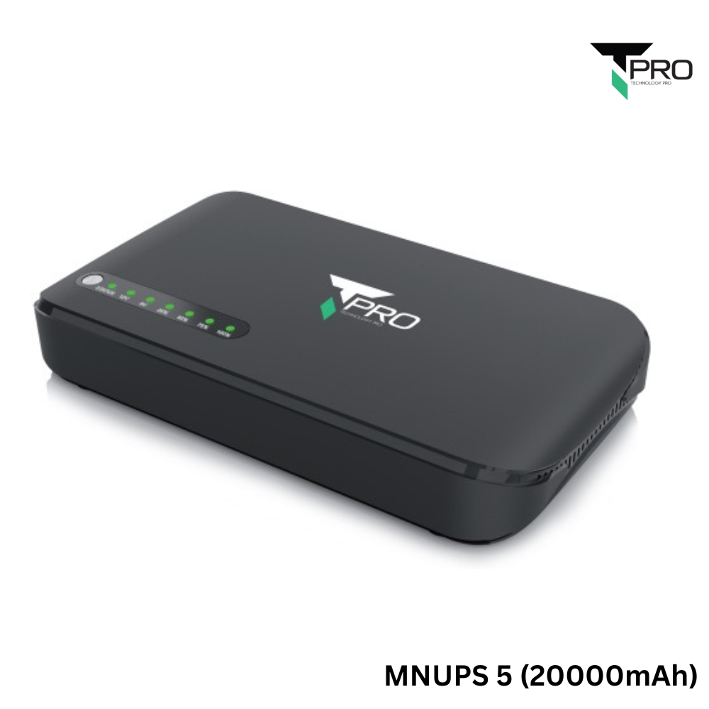 T PRO TP-MNUPS 5 20000MAH 18W MULTIFUNCTION NETWORK DC UPS