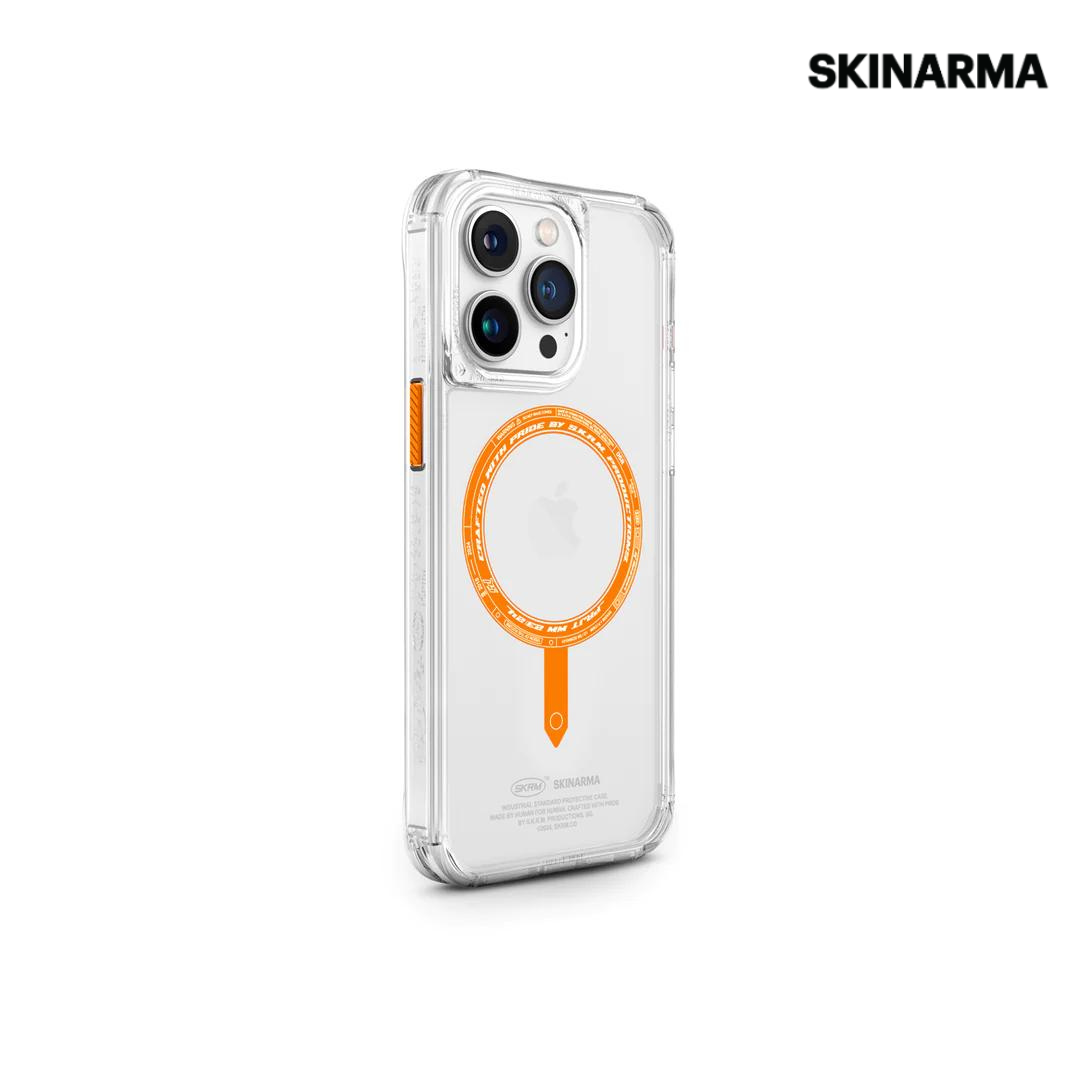 Skinarma iPhone 15 Pro Max SAIDO Magnetic Charging (Orange )