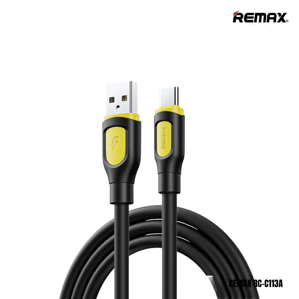 REMAX RC-C113A RUINAY Series Fast Charging Data Cable - Black