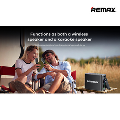 Remax RB-M51 5.4 Chenyie Series Portable Wireless Speaker With Light (120W) - Black