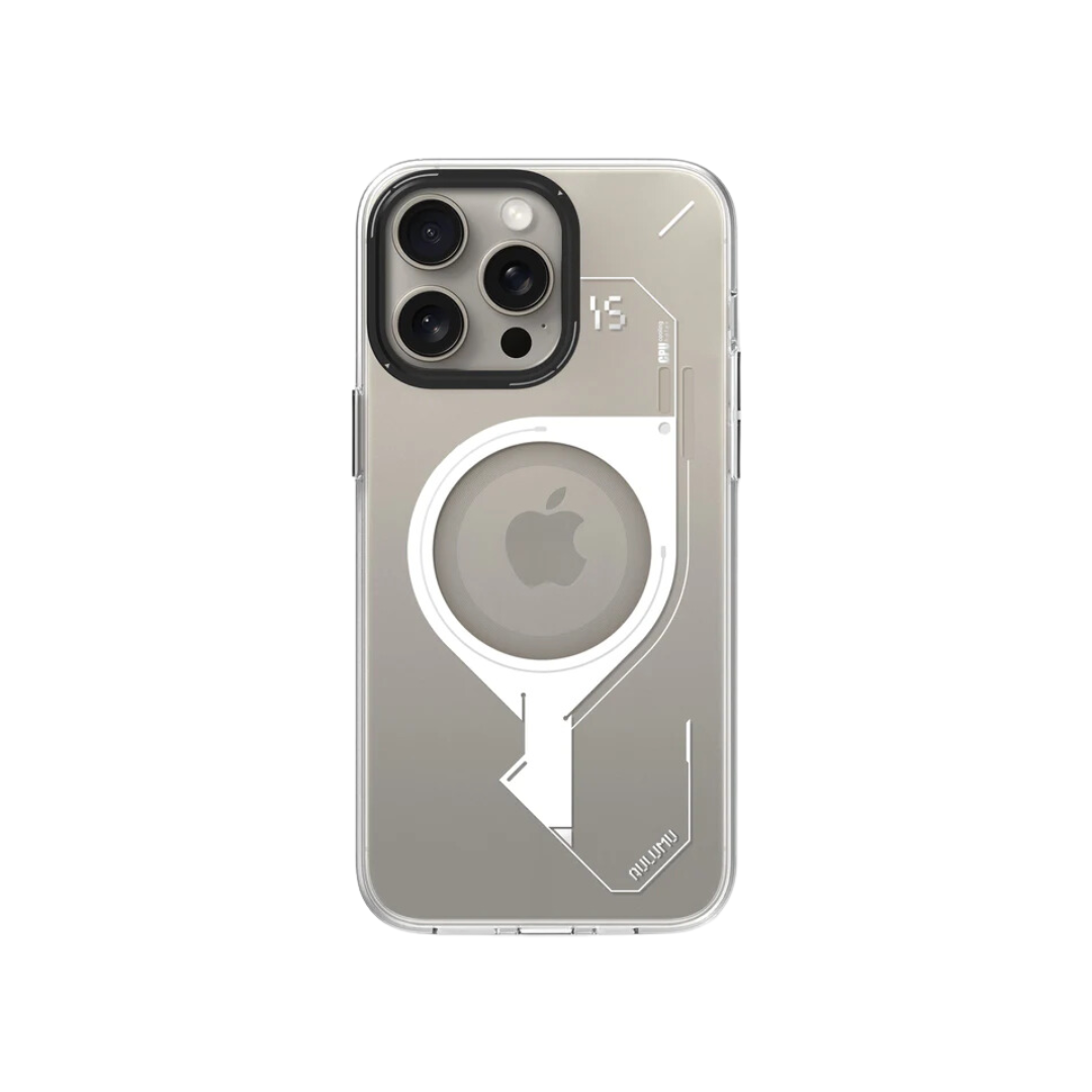 Aulumu iPhone 15 Pro Max A15 Transparent Clear MagSafe Case