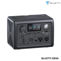 BLUETTI-EB3A 600W/268Wh Portable Power Station