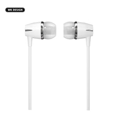 WK Y6 Wired Earphone - White