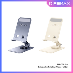 REMAX - RM-C38 Pro Seiko Alloy Rotating Phone Holder - Beige