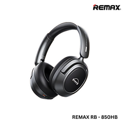 REMAX RB-850HB Blissful Series Active Noise-Canceling Wireless Headphone - Black