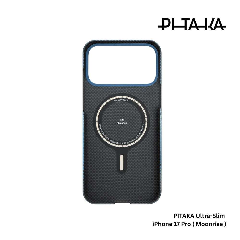 PITAKA - Ultra-Slim Case For iPhone 17 Pro - Moonrise