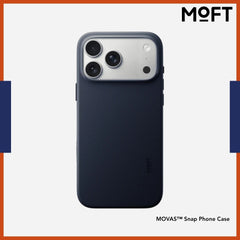 MOFT - MOVAS™ Snap Phone Case For iPhone 17 Pro Max - Navy Blue