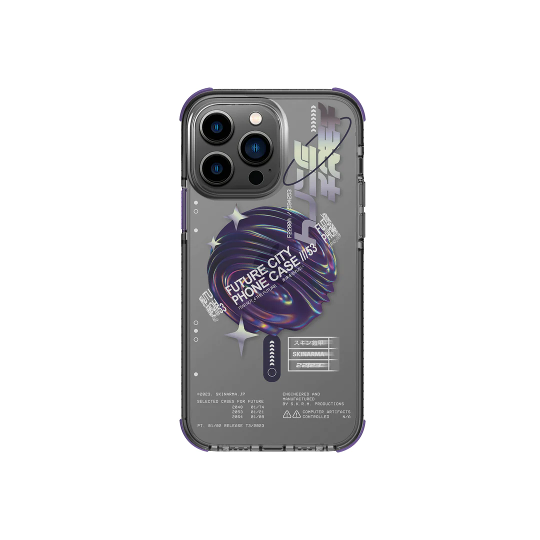 SKINARMA IPHONE 14 PRO SHORAI MAG-CHARGE Series (Purple)