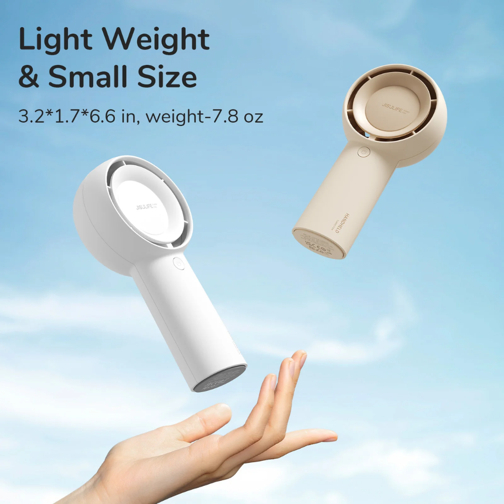 JisuLife - Handheld Fan Life 5 Plus ( 4000mAh ) - Light Brown