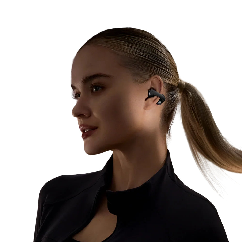 SHOKZ - OPENDOTS ONE Open Ear Bluetooth Earbuds - Black