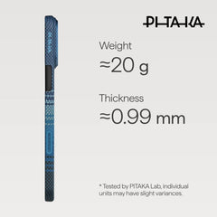 PITAKA - Ultra-Slim Case For iPhone 17 Pro - Moonrise