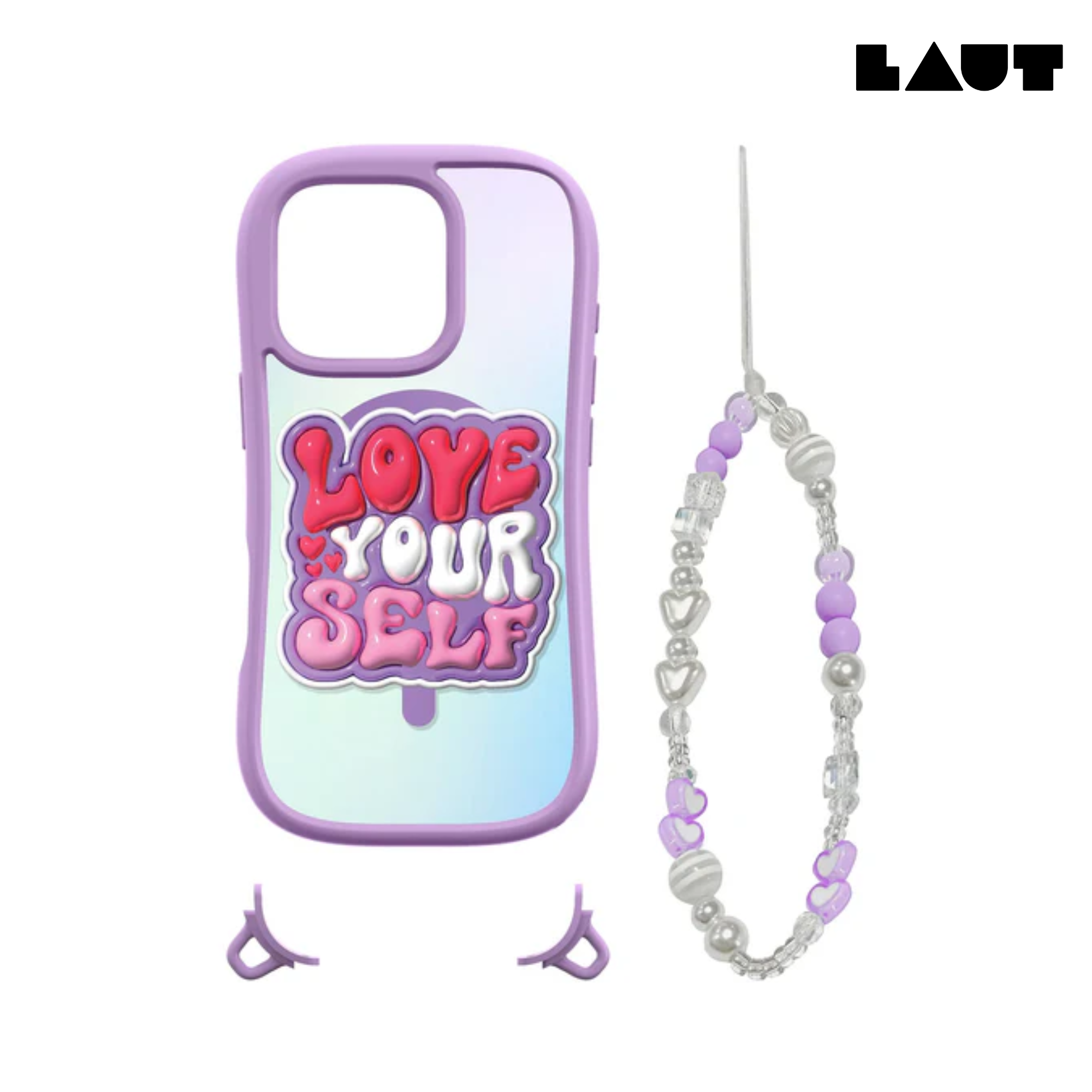 LAUT POP LOVIE iPhone 16 Pro Case - Lovely Purple