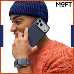 MOFT - MOVAS™ Snap Phone Case For iPhone 17 Pro Max - Navy Blue