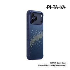 PITAKA - Starpeak Aramid Pro Guard ( Cairn ) Case For iPhone 17 Pro - Milky Way Galaxy