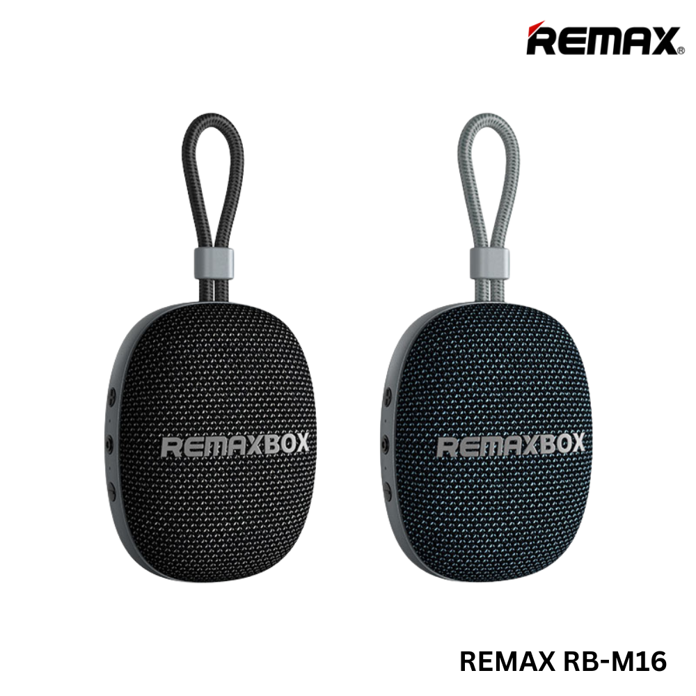 REMAX RB-M16 Vansound Series Portable Bluetooth Speaker - Black