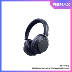 REMAX - RB-590HB ANC Noise Canceling Wireless Headphones - Blue