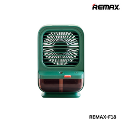 REMAX F18 Oscillating Water Cooling Fan - Green