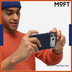 MOFT - MOVAS™ Snap Phone Case For iPhone 17 Pro Max - Navy Blue