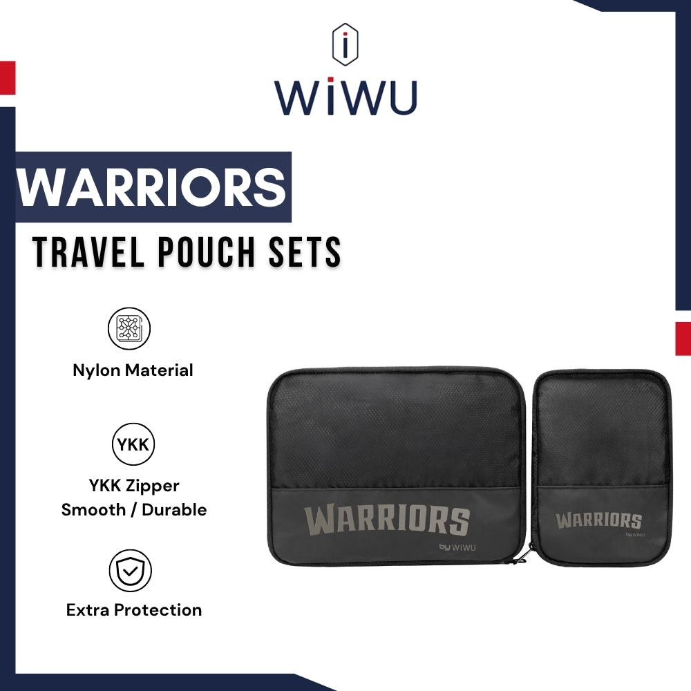 WIWU - Warriors Travel Pouch Set - Black