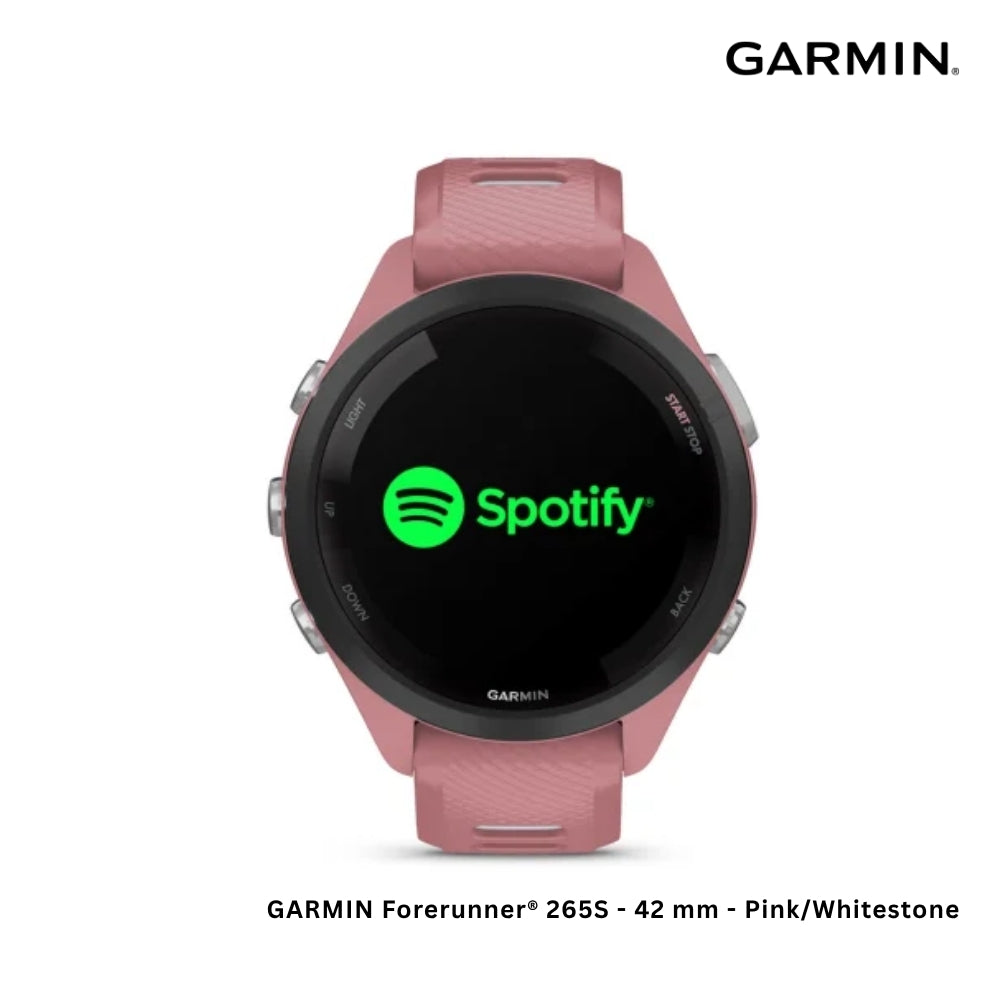 GARMIN - Forerunner® 265S Smart Watch ( 42mm ) | Pink/Whitestone