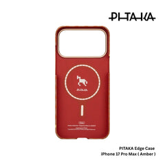 PITAKA - Happiness Rides ( Edge ) Case For iPhone 17 Pro Max - Amber