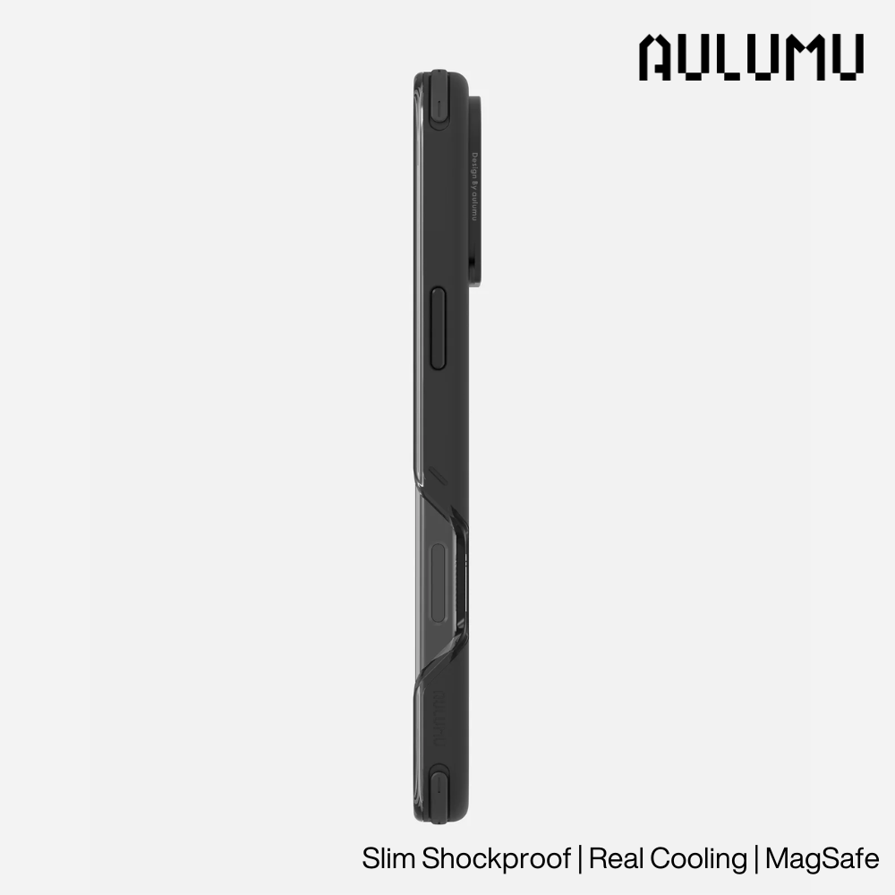 Aulumu A16 Slim Shockproof Case for iPhone 16 Pro Max Series | Real Cooling | MagSafe