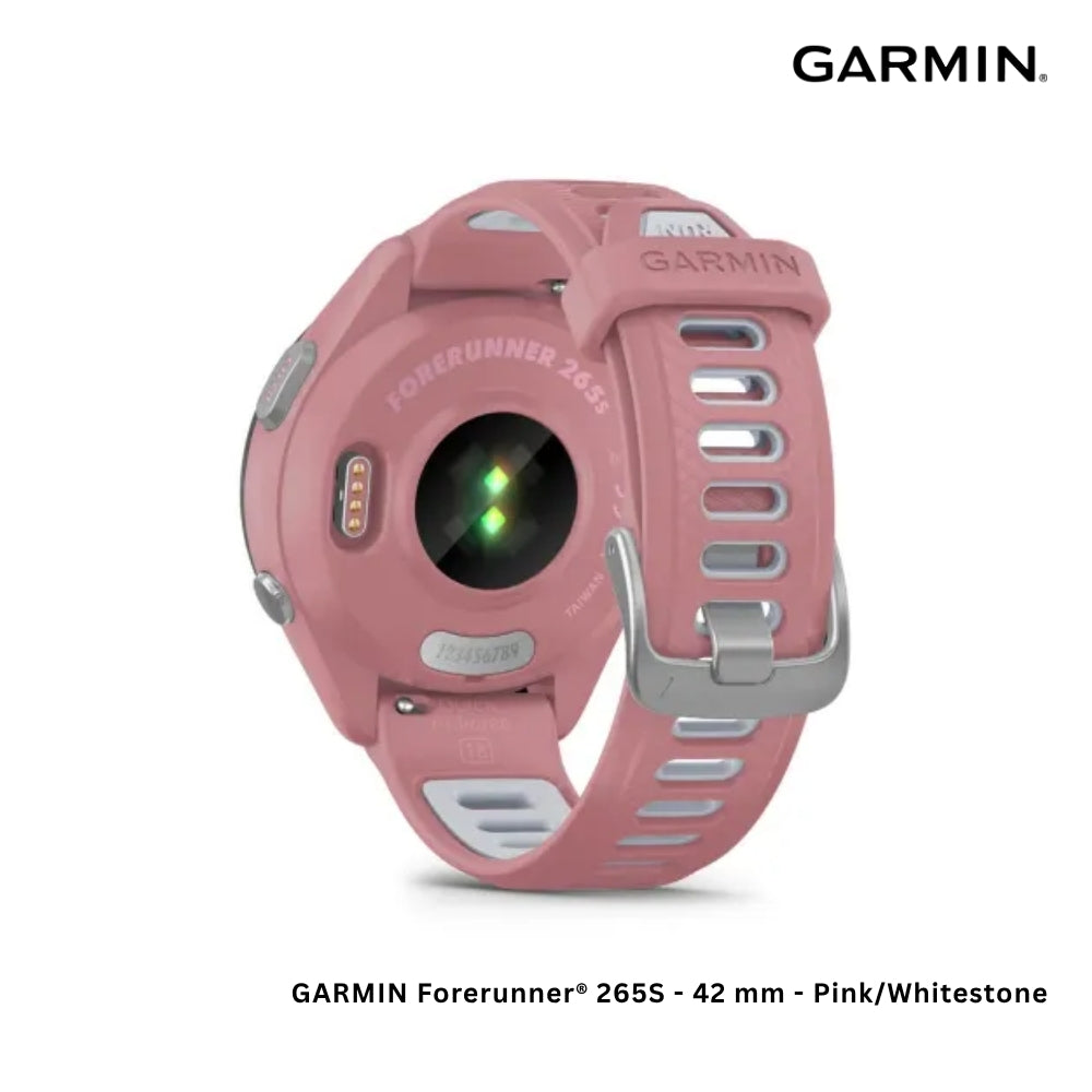 GARMIN - Forerunner® 265S Smart Watch ( 42mm ) | Pink/Whitestone