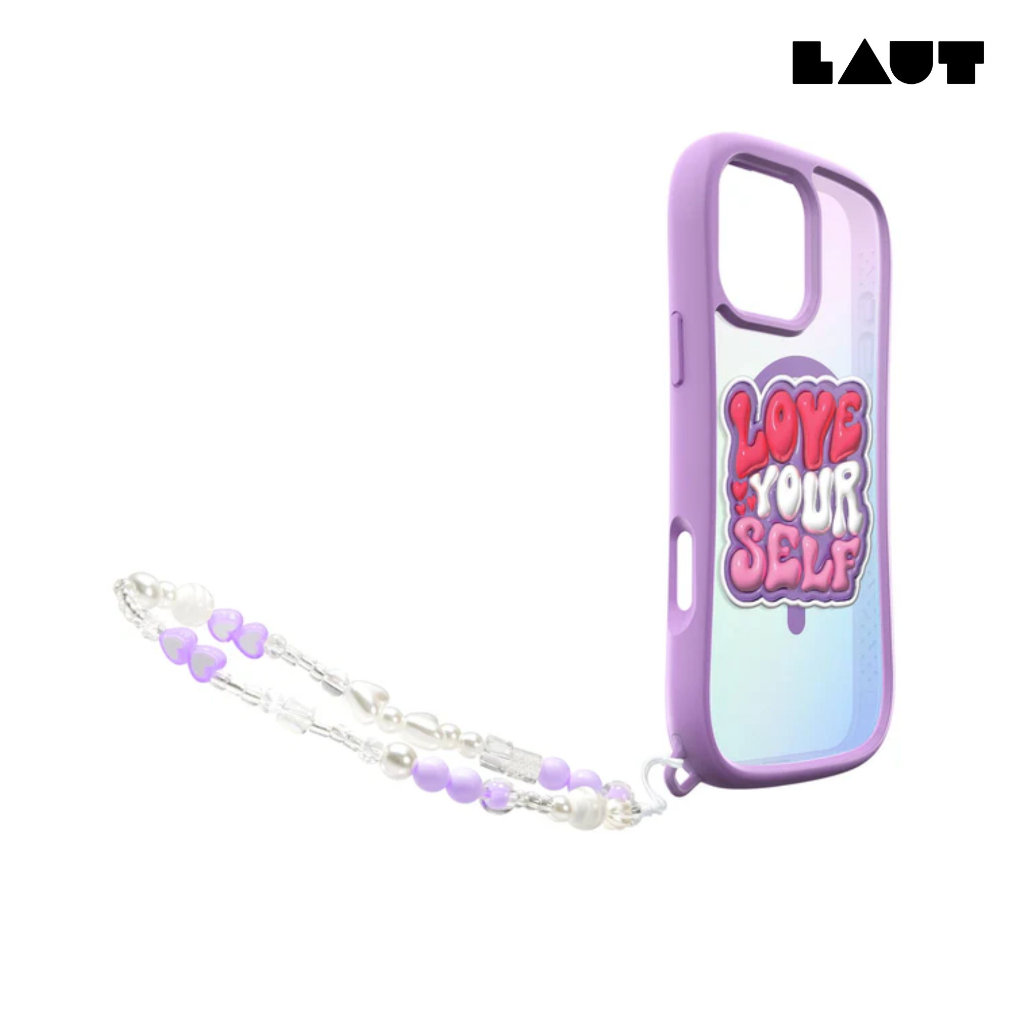 LAUT POP LOVIE iPhone 16 Pro Case - Lovely Purple