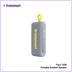 TRONSMART - Trip 2 10W Portable Bluetooth Wireless Outdoor Speaker - Grey