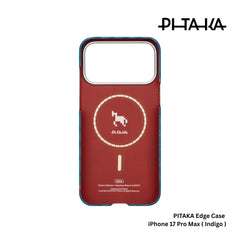PITAKA - Happiness Rides ( Edge ) Case For iPhone 17 Pro Max - Indigo