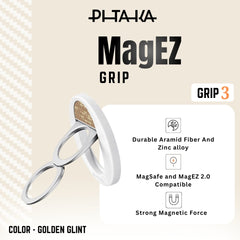 PITAKA - MagEZ Grip 3 - Golden Glint